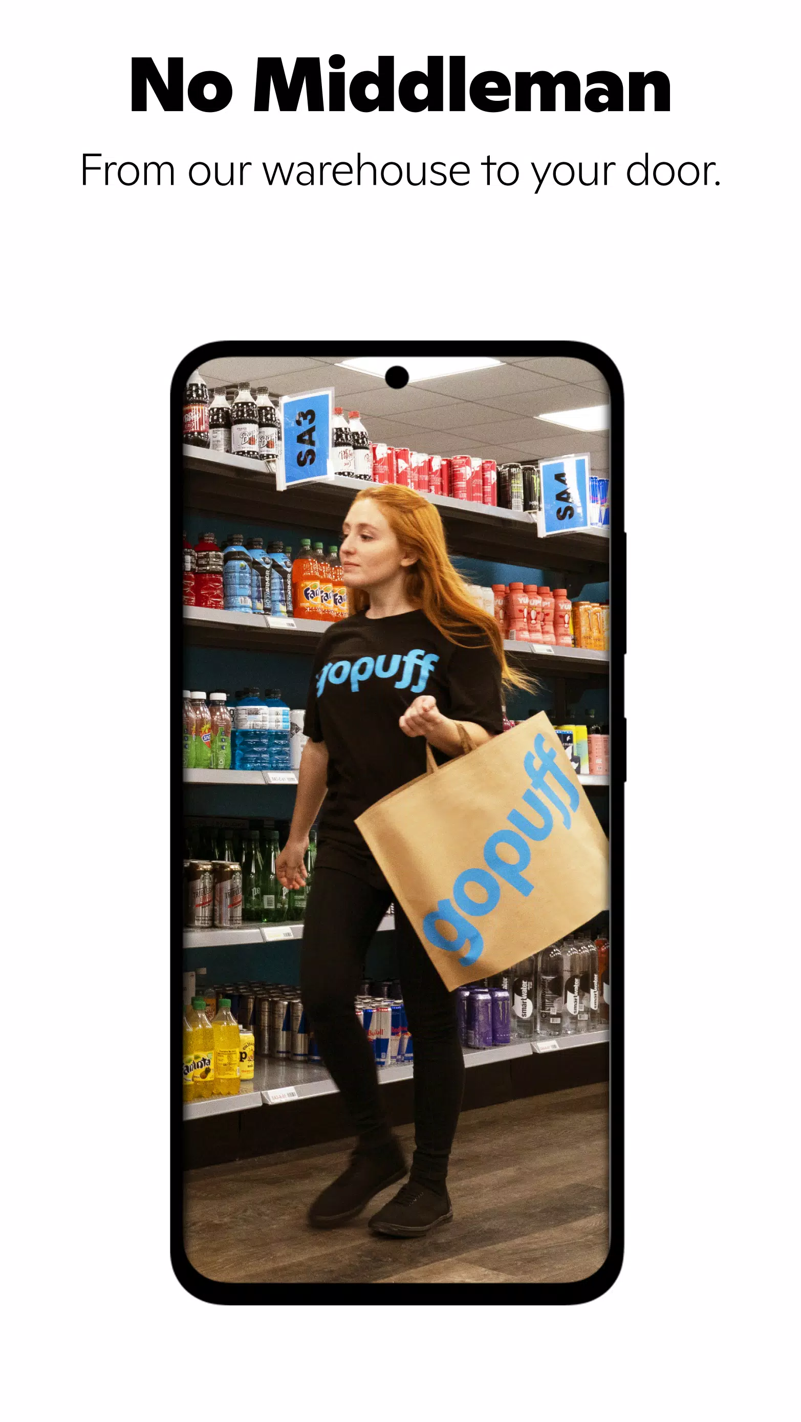 Gopuff—Alcohol & Food Delivery ဖန်သားပြင်ဓာတ်ပုံ 3