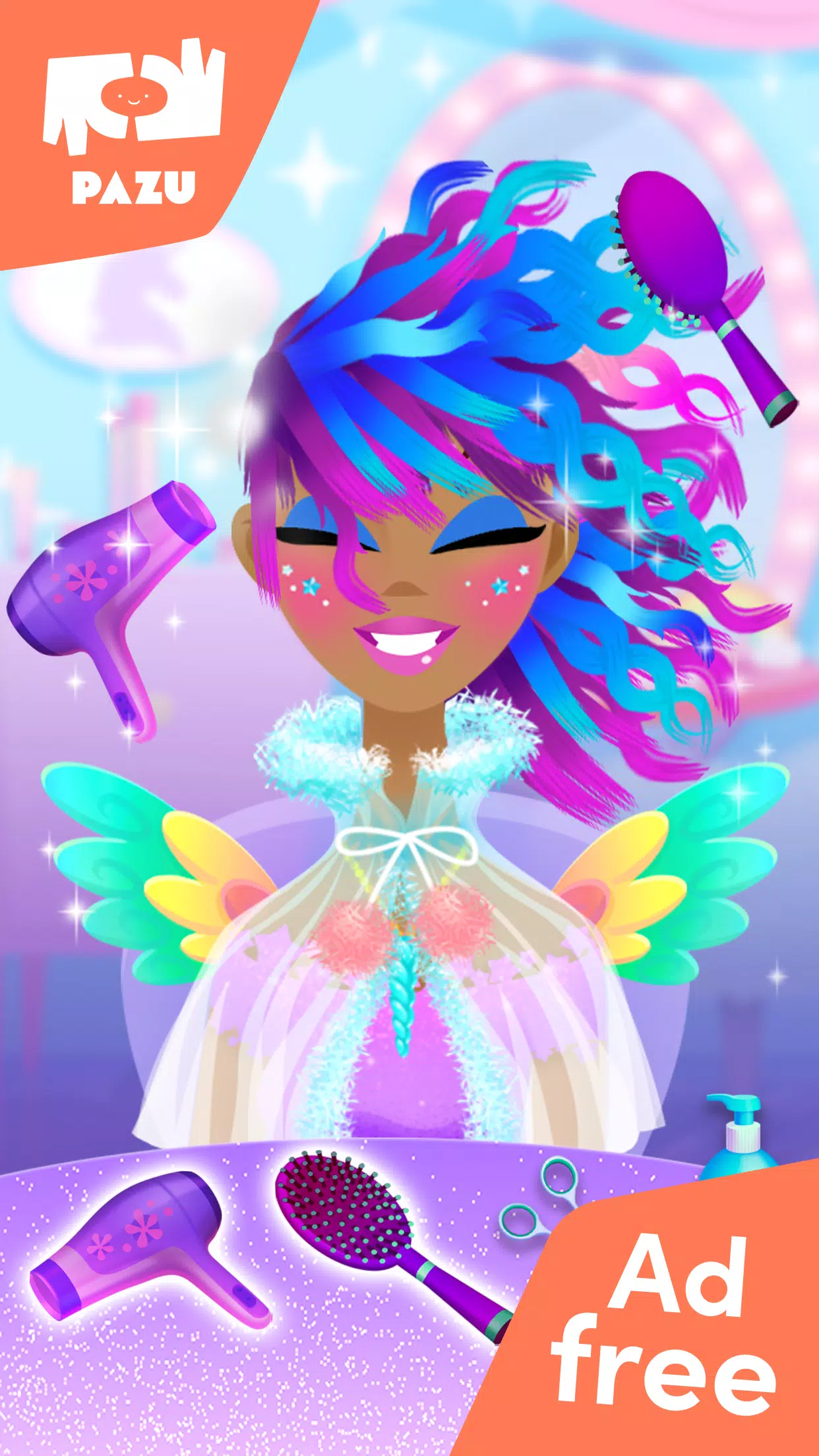 Girls Hair Salon Unicorn Ảnh chụp màn hình 1