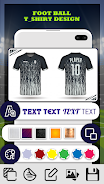 Football Jersey Maker- T Shirt Screenshot 1