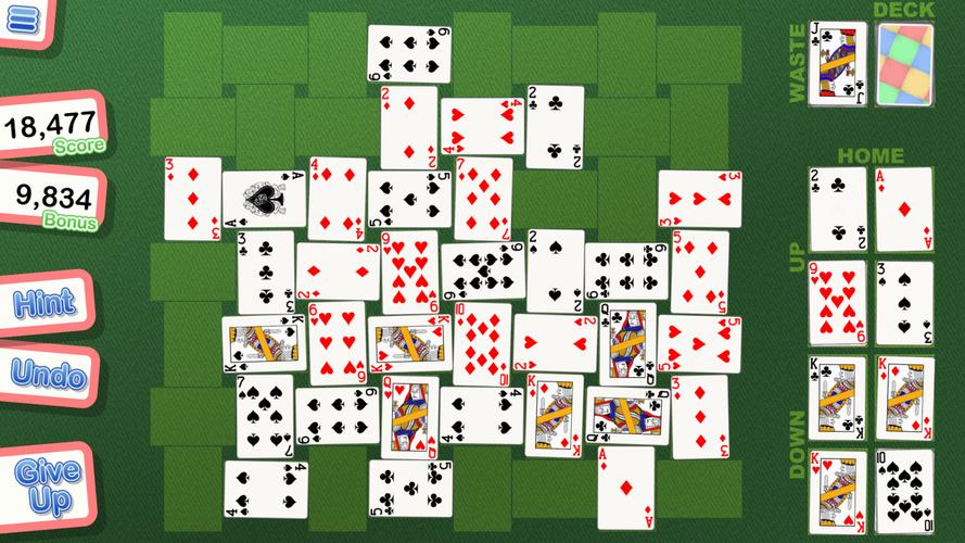 Crystal Crazy Quilt Solitaire Screenshot 0