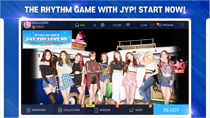 SUPERSTAR JYPNATION Скриншот 1