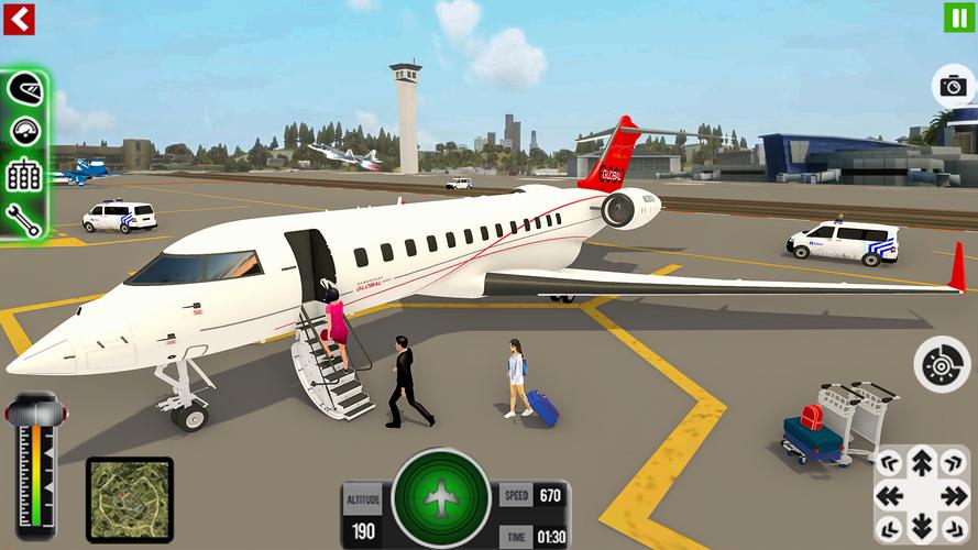 Flight Simulator Tangkapan skrin 0