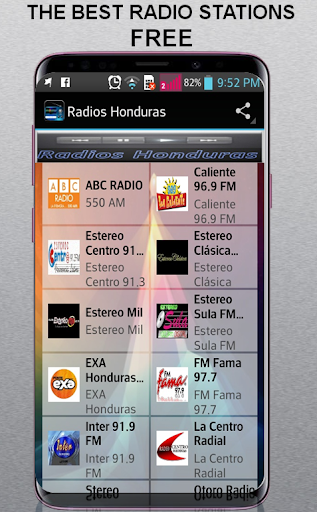 Radios Honduras 스크린샷 1