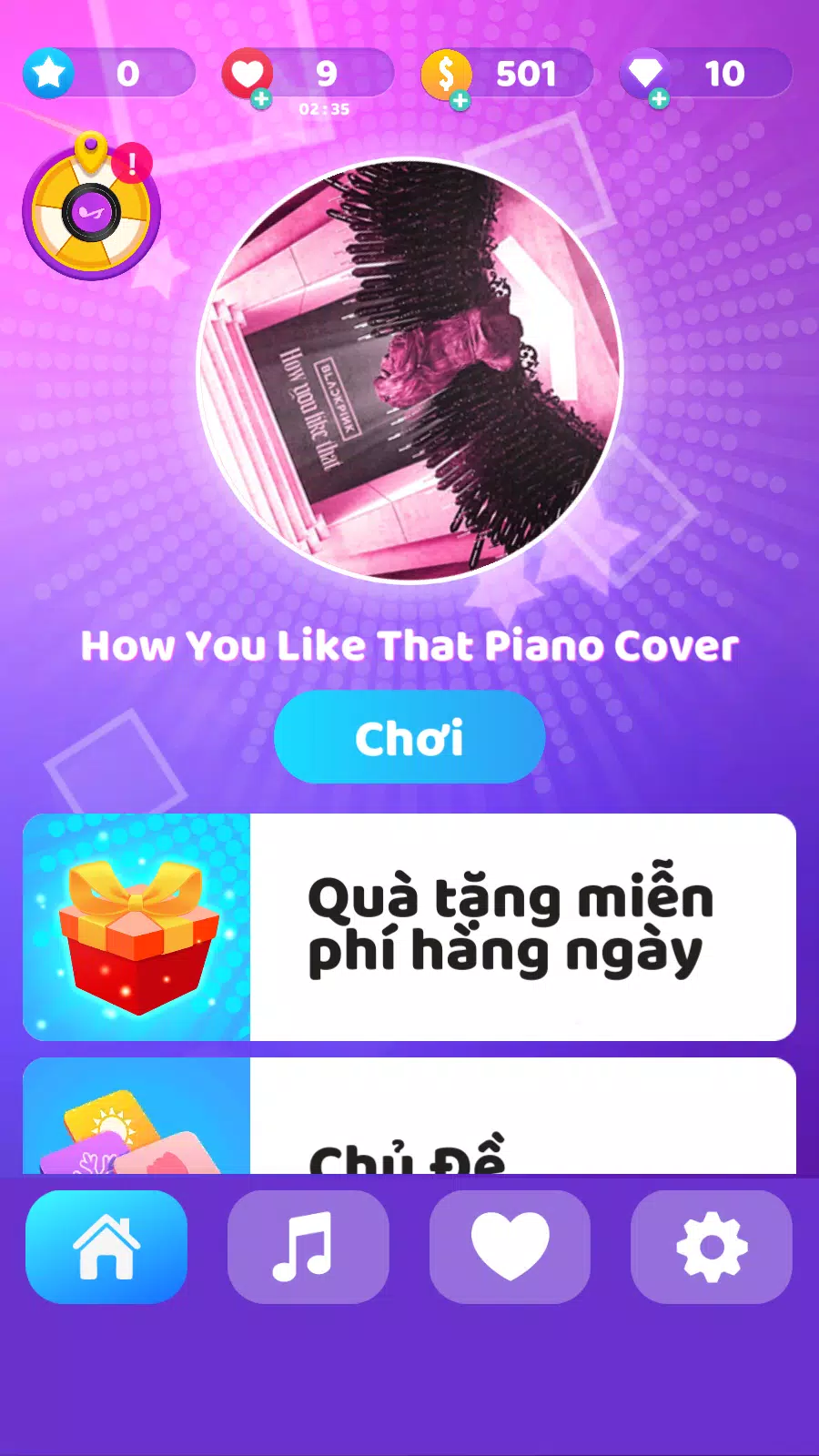 Pink Piano Tiles Kpop 2025 スクリーンショット 1