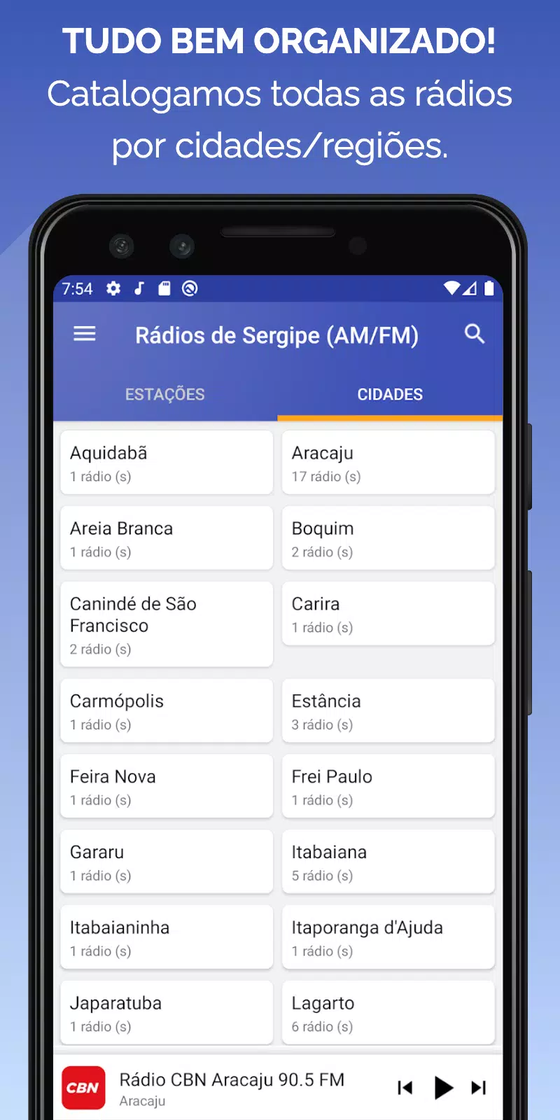 Rádios de Sergipe (AM/FM) Screenshot 1