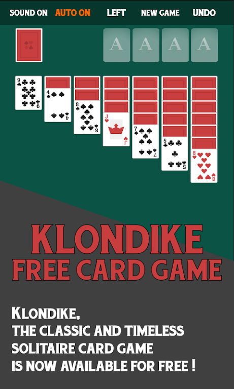 Klondike Free Card Game 螢幕截圖 0