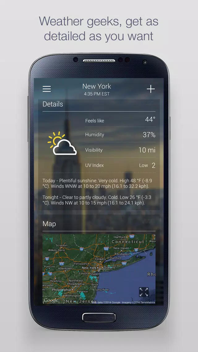 Yahoo Weather Screenshot 2