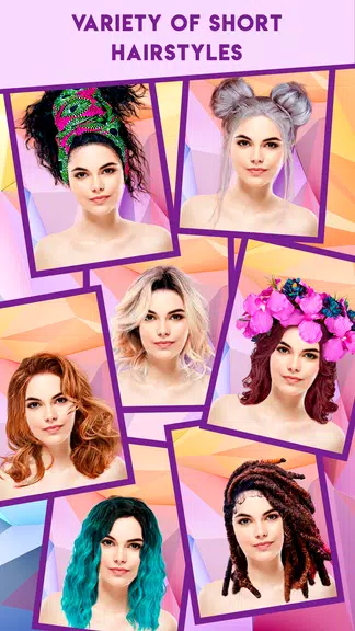 Woman Hairstyle Photo Editor স্ক্রিনশট 1