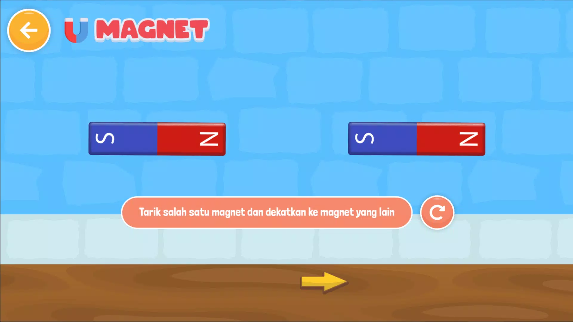 Magnet dan Gravitasi Simulasi Capture d'écran 3