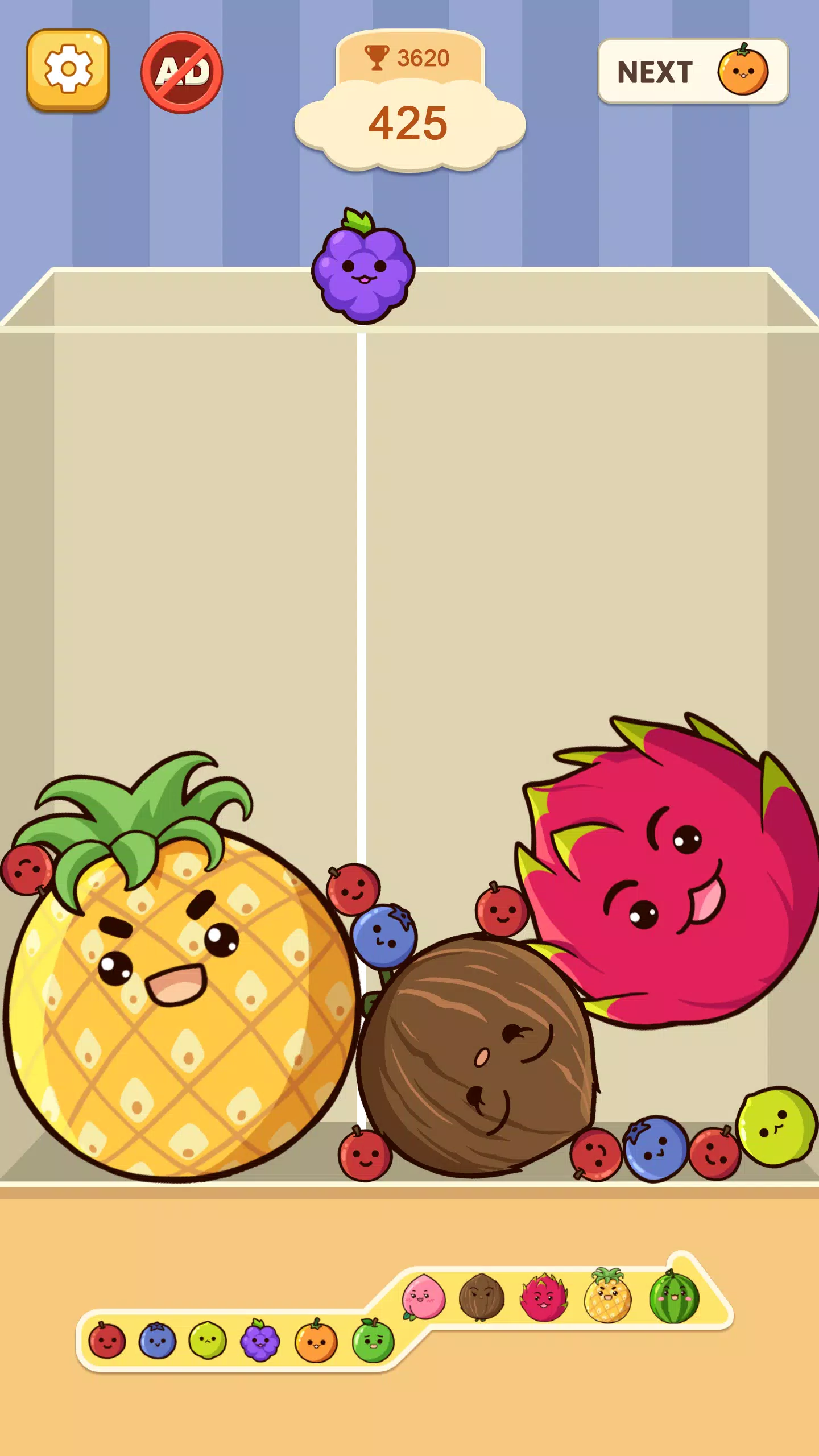 Fruit Merge: Juicy Drop Game Screenshot 1