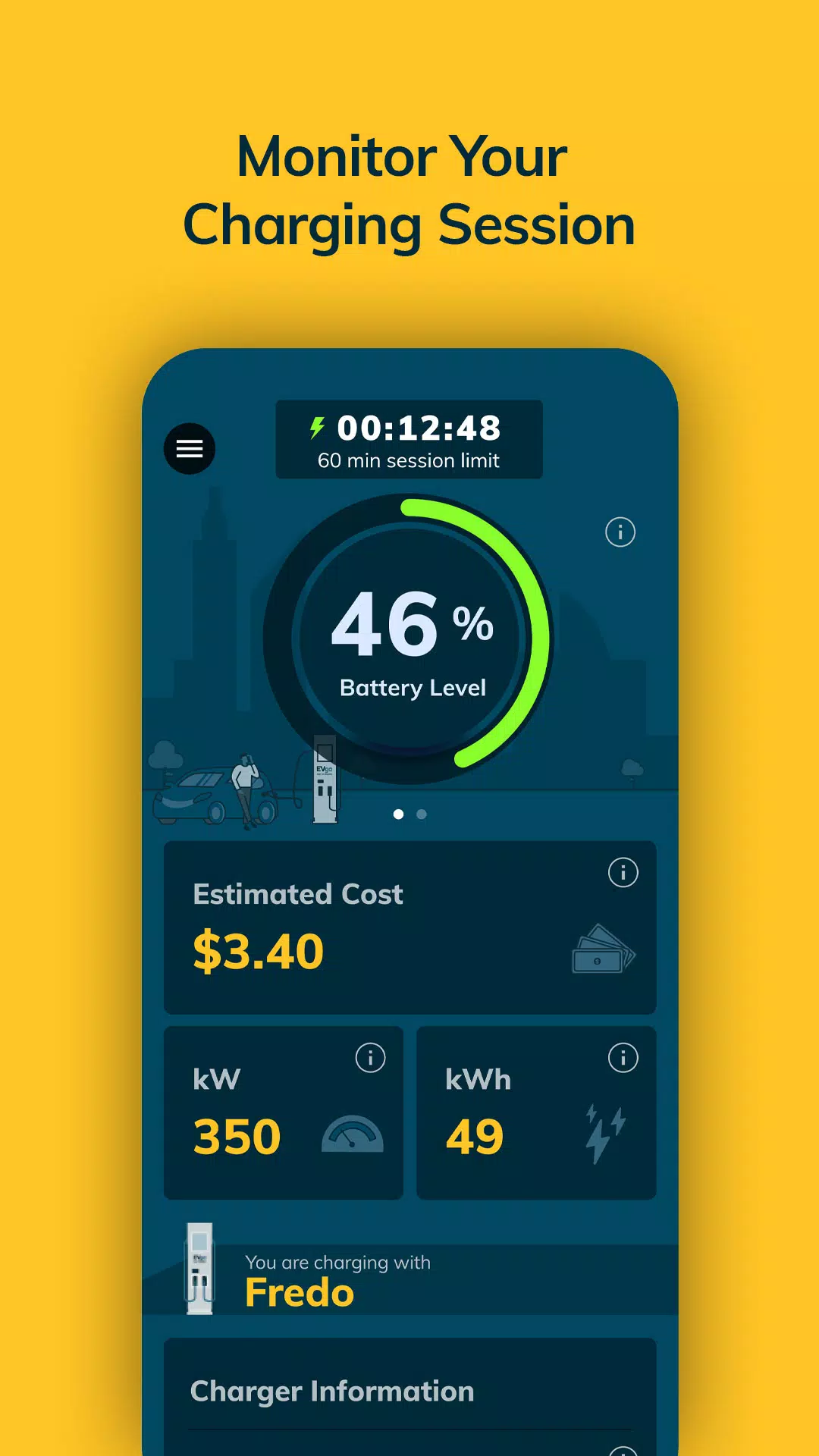 EVgo - Fast EV Charging 스크린샷 1