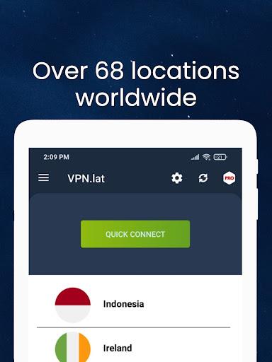 VPN.lat: Fast and secure proxy Screenshot 2