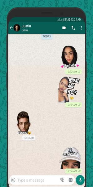 Wemoji - WhatsApp Sticker Make स्क्रीनशॉट 1