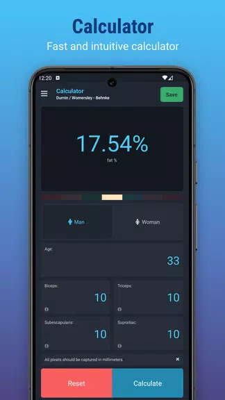 Plixi - Fat calculator ဖန်သားပြင်ဓာတ်ပုံ 0
