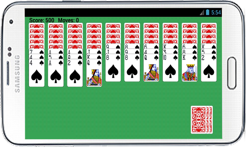 Spider Solitaire Free Game by Appsi Ekran Görüntüsü 2