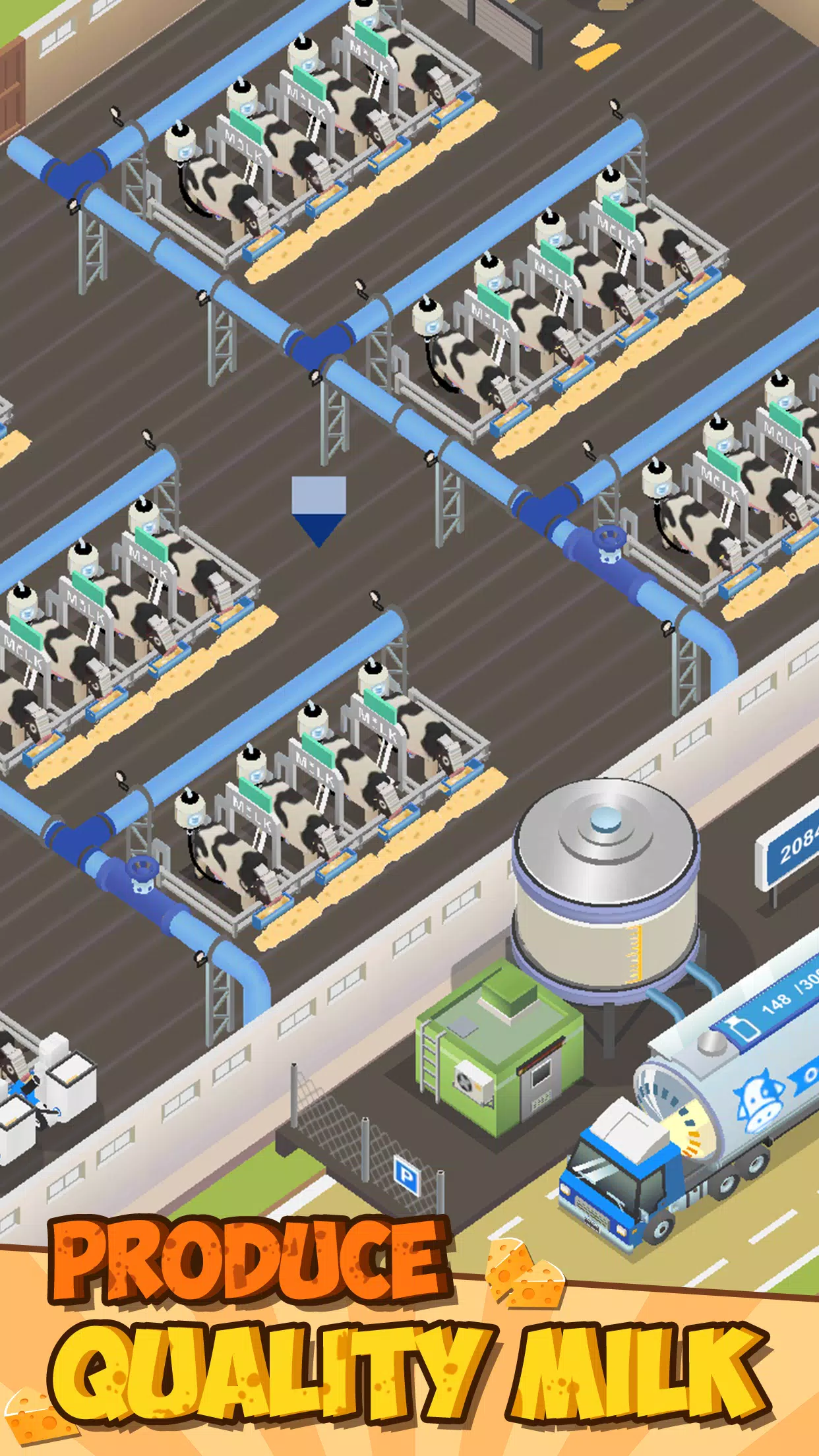 Idle Cheese Factory Tycoon Screenshot 1