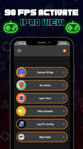 90 fps with iPad View BGMI Captura de tela 1