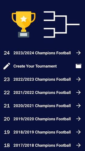 Champions Football Calculator Tangkapan skrin 0
