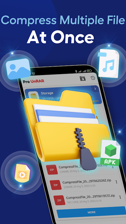 Pro 7-Zip, Unzip Rar Extractor Schermafbeelding 3