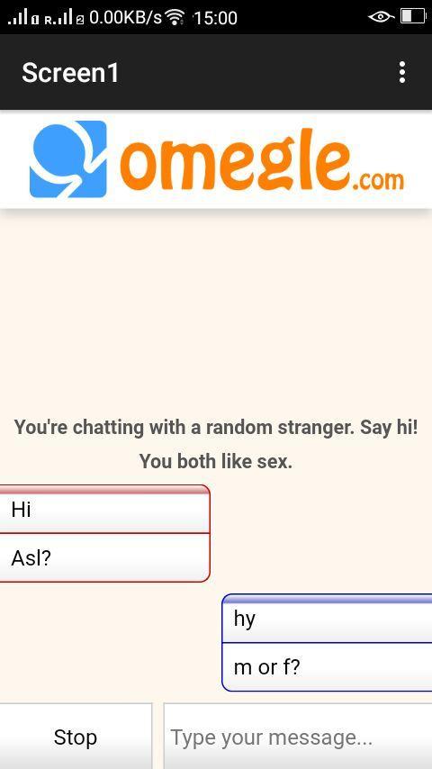 Omegle Chat - Talk to Strangers Screenshot 2