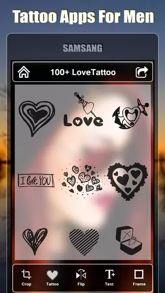 Tattoo design apps for men Zrzut ekranu 2