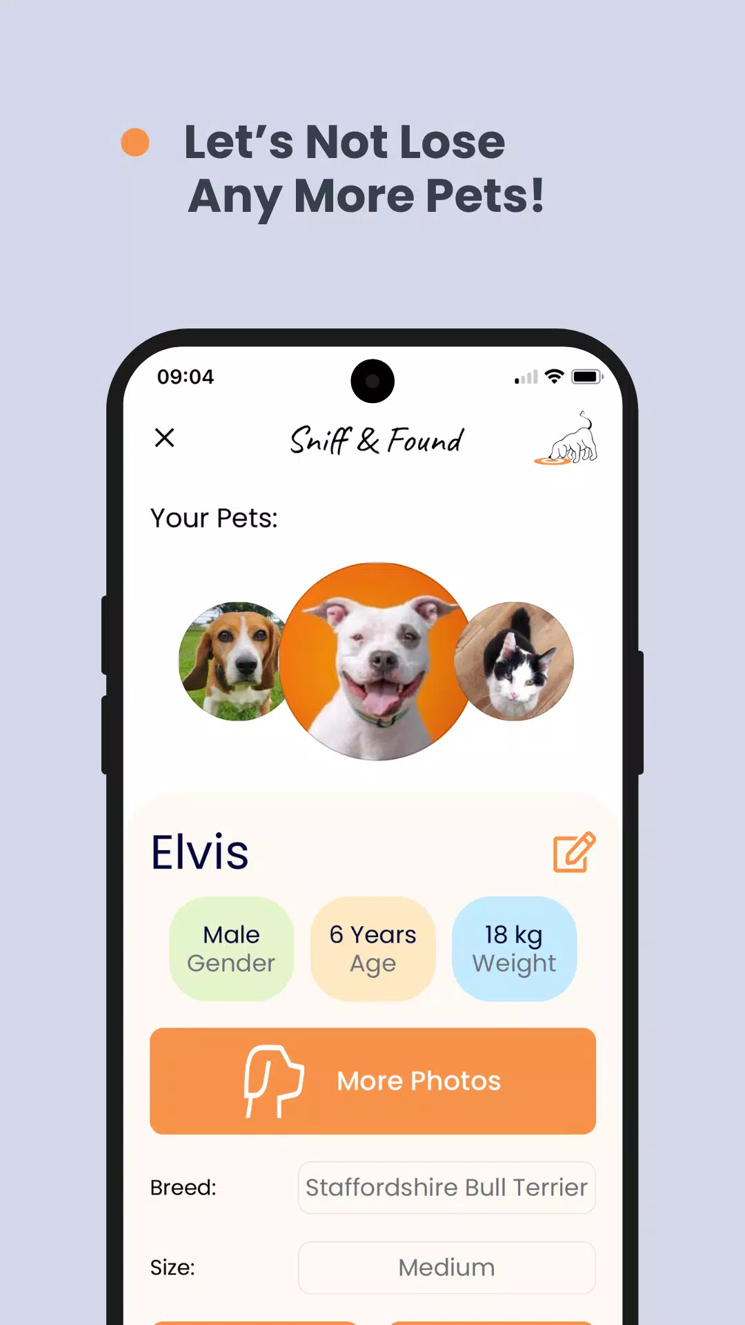 Sniff & Found 螢幕截圖 0