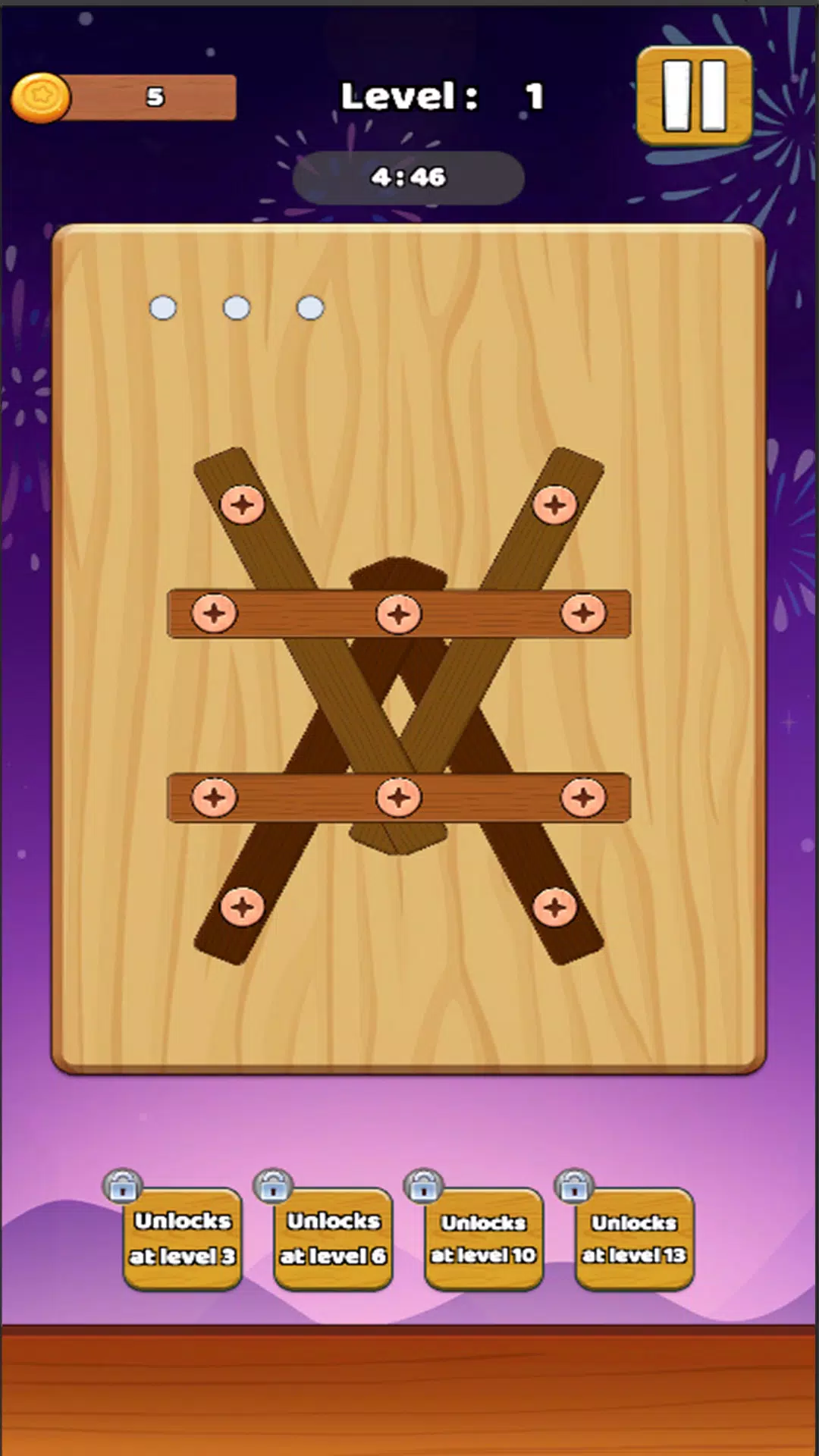 Nut & Bolt: Logic Puzzle Fun Ảnh chụp màn hình 1