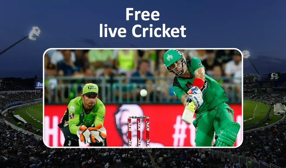 Live Cricket TV HD - Live Cricket Matches 螢幕截圖 2