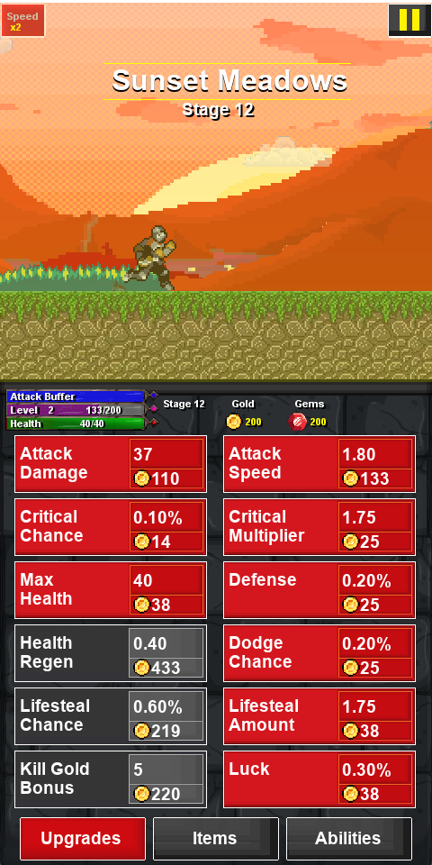 Knights Run Roguelite Defense 스크린샷 1