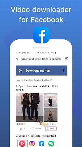 Video & Music Downloader Ảnh chụp màn hình 1