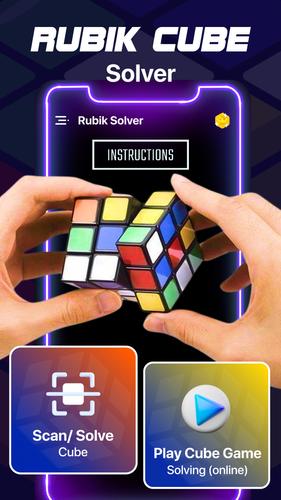 Rubik's Cube Puzzle Solver app 螢幕截圖 0