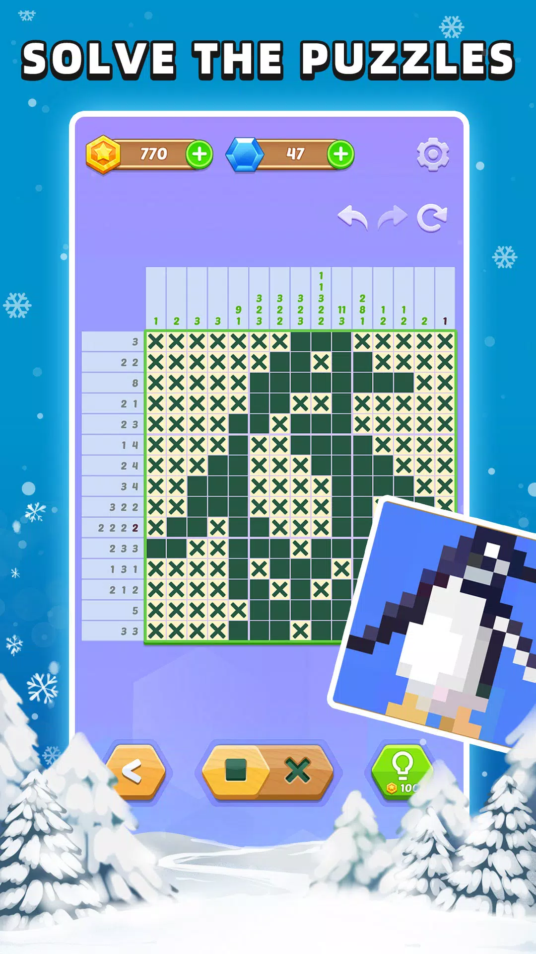 Nonogram Jigsaw - Color Pixel Скриншот 2