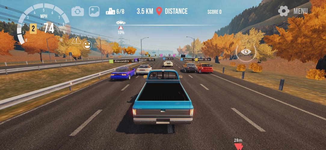 CPM Traffic Racer Ekran Görüntüsü 1