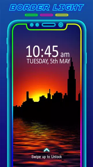 Border Light - LED Wallpaper Screenshot 0