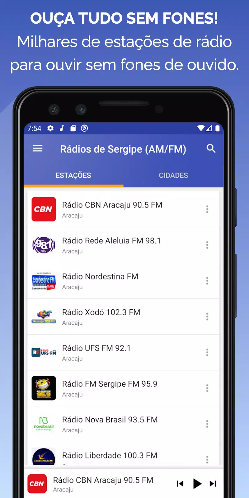 Rádios de Sergipe (AM/FM) Screenshot 0