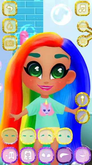 Candy Hair Salon - Doll Games Zrzut ekranu 1