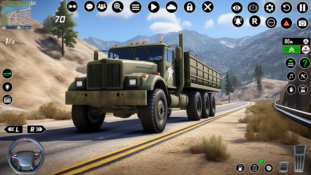 Army Cargo Driver - Truck Game应用截图第3张