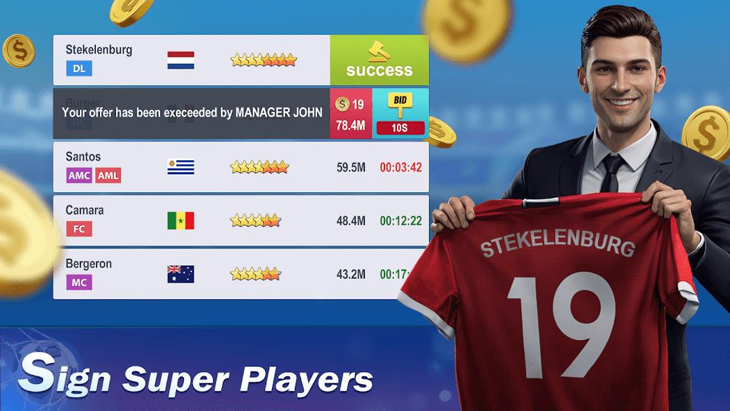 Top Football Manager 2024 Mod Ảnh chụp màn hình 3