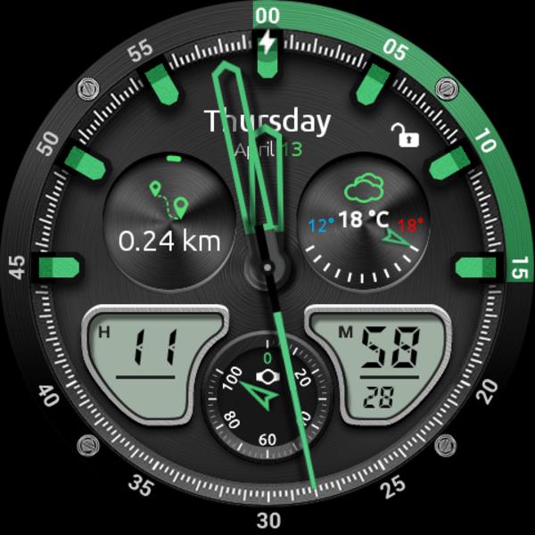 Fury Watch Face Screenshot 2