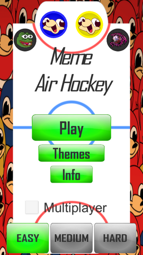 Meme Air Hockey Screenshot 0