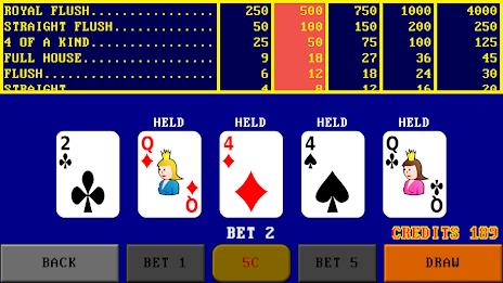 Video Poker Simulator Screenshot 0