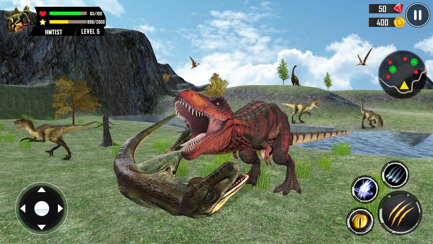 Dinosaur Simulator 3d offline Captura de tela 0