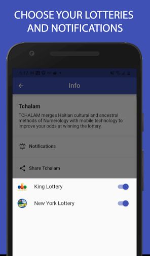TCHALAM: Lottery with Haitian Spiritual Numbers Скриншот 0