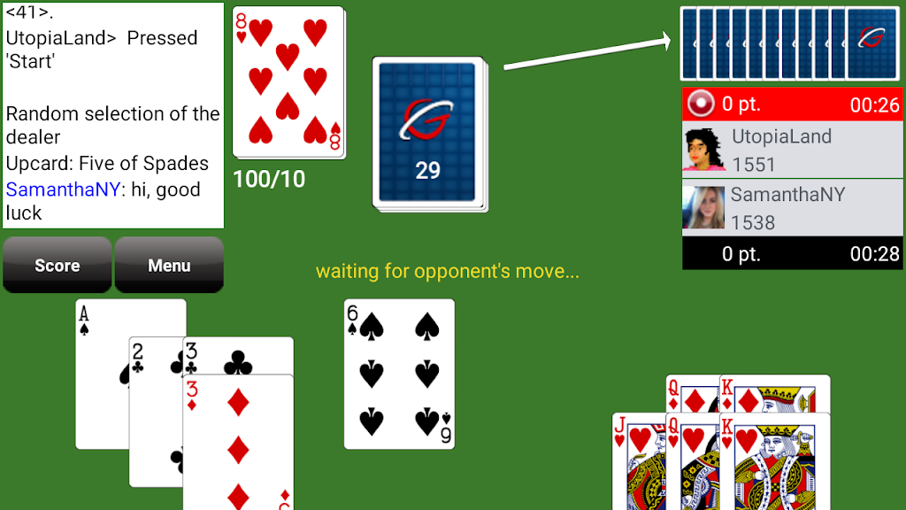 Gin Rummy Club स्क्रीनशॉट 0