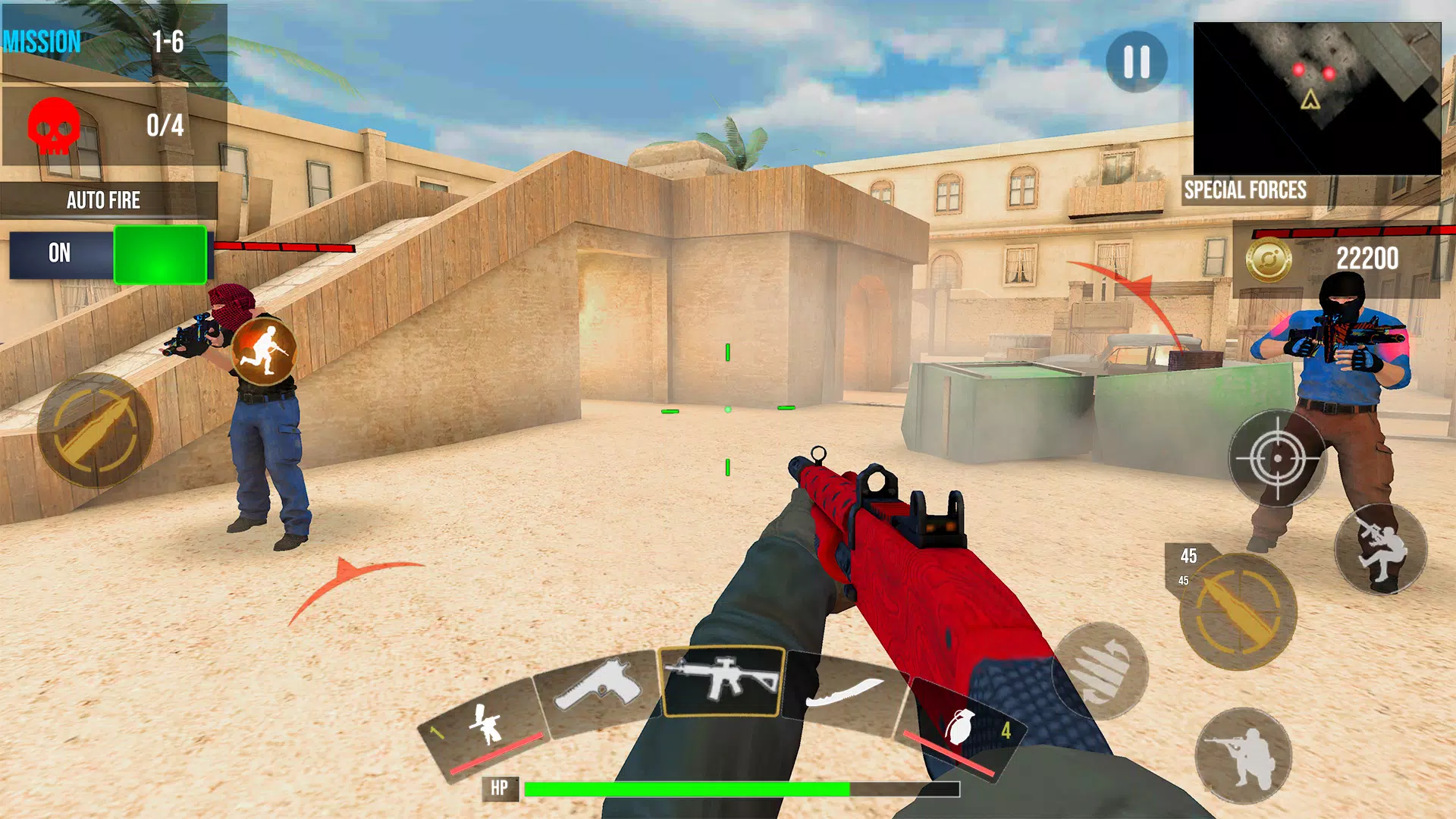 FPS Commando Strike 3D Zrzut ekranu 0