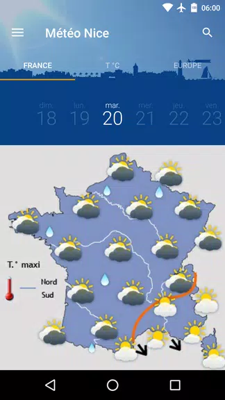 Météo Nice Zrzut ekranu 2