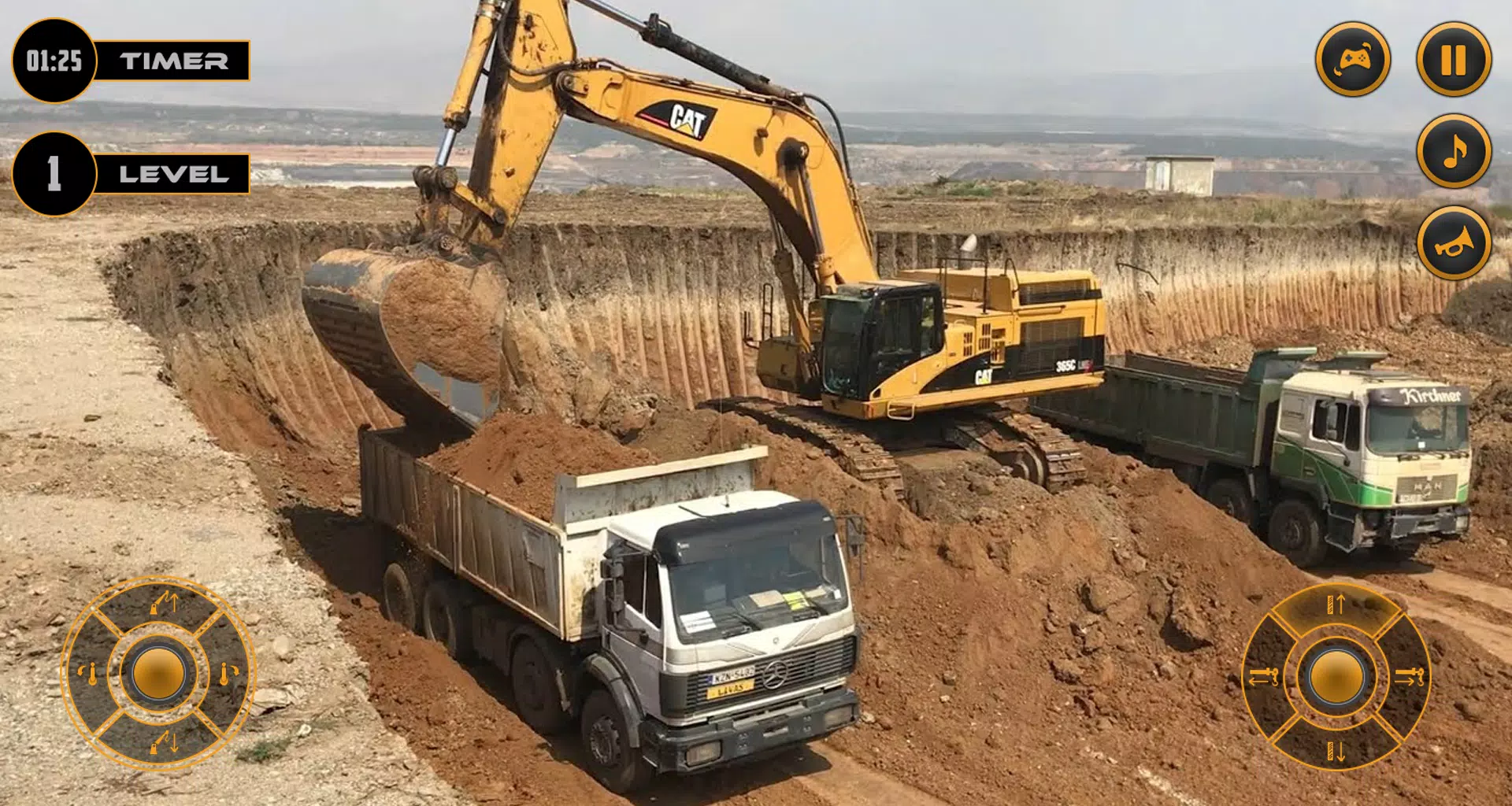 Real Excavator Simulator Games 스크린샷 0