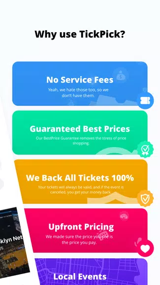 TickPick - Live Event Tickets ภาพหน้าจอ 1