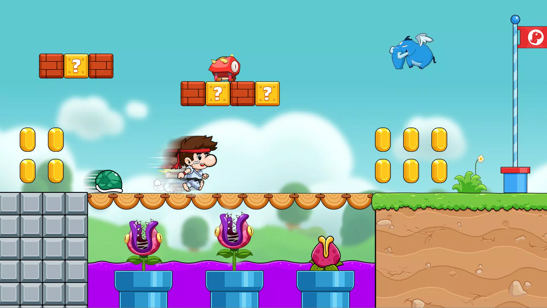 Bean's World Super: Run Games Capture d'écran 3