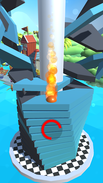 Ball Run Stack: Stack Ball 3D Mod Tangkapan skrin 0